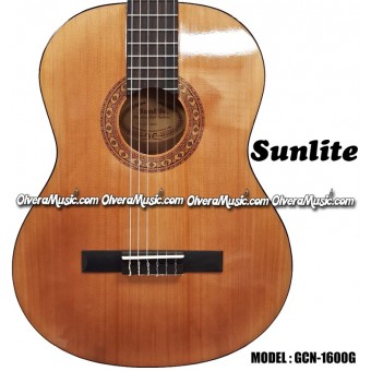 SUNLITE 1600 Series 4/4 Classical Guitar - Natural