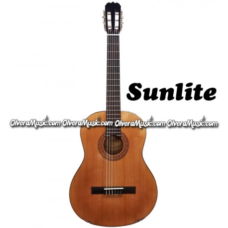 SUNLITE Serie 1600 Guitarra Clasica - Natural  