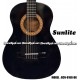 SUNLITE Guitarra Clásica de 3/4 - Negra