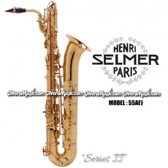SELMER PARIS "Series II" Jubilee Edition Professional Baritone & Bass Saxophone - Lacquer