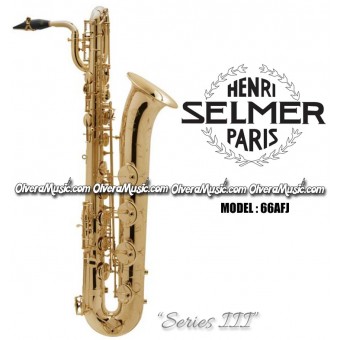 SELMER PARIS "Series III"Jubilee Edition Professional Baritone & Bass Saxophone - Lacquer