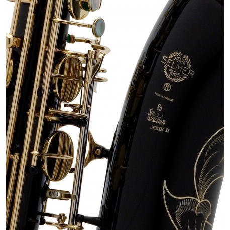 SELMER PARIS "Serie II" Edición Jubilee Saxofón Baritono Profesional - Lacquer Negro
