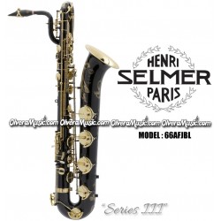 SELMER PARIS "Series III" Jubilee Edition Professional Baritone Saxophone - Black Lacquer