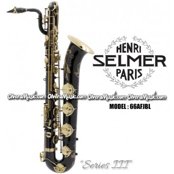 SELMER PARIS "Series III" Jubilee Edition Professional Baritone Saxophone - Black Lacquer