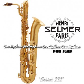SELMER PARIS "Serie III" Edición Jubilee Saxofón Baritono Profesional - Lacquer Mate