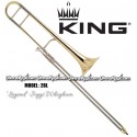 KING "Legend - Jiggs Whigham" Trombón Tenor Profesional de Vara - Lacquer