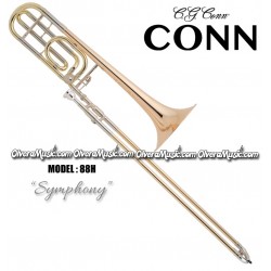 CONN "Symphony" Profesional Slide Tenor Trombone - Lacquer Finish