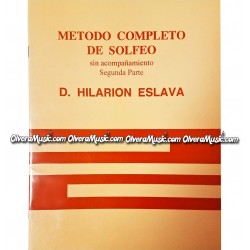 D. HILARION ESLAVA Metodo Completo de Solfeo - Segunda Parte