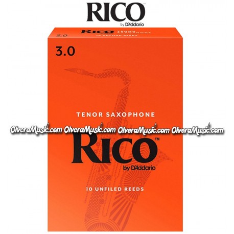 RICO Tenor Saxophone Reeds - Box of 10
