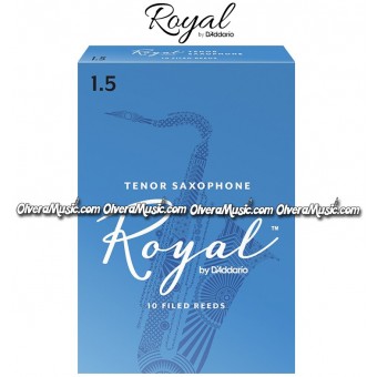 RICO ROYAL Tenor Saxophone Reeds - Box of 10