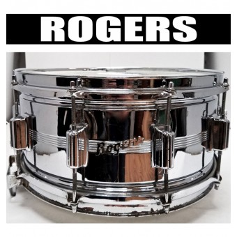 ROGERS 14x6.5 Dyna-Sonic Snare 10-Lug - (USED)