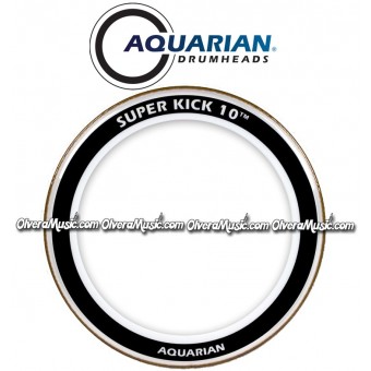 AQUARIAN Super Kick 10 Clear Double-Ply Drumhead