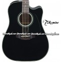 TAKAMINE Serie G30 Guitarra Electro/Acustica de 6-Cuerdas - Negro Brillante