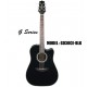 TAKAMINE Serie 30 Guitarra Electro/Acustica 6-Cuerdas - Negro Brillante