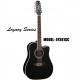 TAKAMINE Serie Legacy Guitarra Electro-Acustica de 12-Cuerdas - Negro Brillante