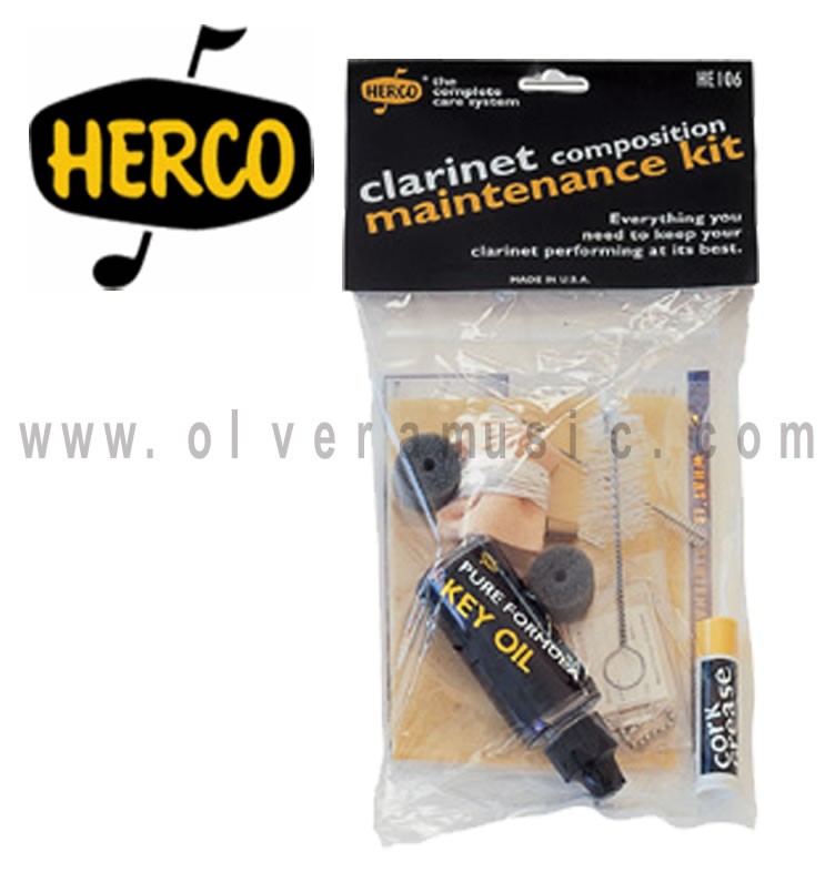 Flute Cleaning Cleaner Care Maintenance Kit,Key Oil,Cork Grease