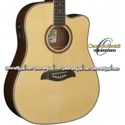 OSCAR SCHMIDT by Washburn Dreadnought Acoustic-Electric Guitar - Natural