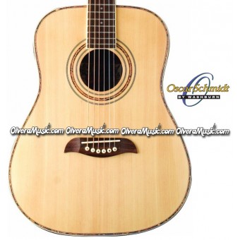 OSCAR SCHMIDT by Washburn Acoustic/Electric 3/4 Guitar - Natural