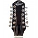 OSCAR SCHMIDT by Washburn Dreadnought Acoustic-Electric 12-String Guitar - Black