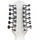 OSCAR SCHMIDT de Washburn Guitarra Electro/Acustica de 12-Cuerdas - Color Blanco