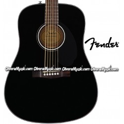 FENDER Dreadnought Acoustic Guitar - Black
