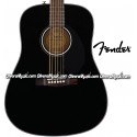 FENDER Dreadnought Acoustic Guitar - Black