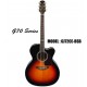 TAKAMINE Serie G70 Guitarra Jumbo Electro/Acustica de 6-Cuerdas - Sunburst