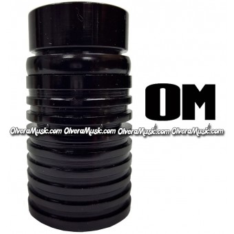 OM Clarinet Tuning Barrel w/Engraving - Solid Black