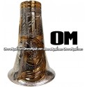OM Aluminum Clarinet Bell w/Engraving - Combined 2-Tone