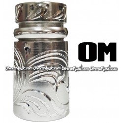 OM Aluminum Clarinet Tuning Barrel w/Engraving - Chrome