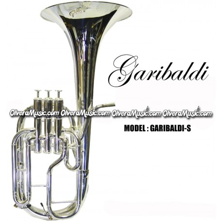GARIBALDI Eb Alto Horn - Silver Plate Finish