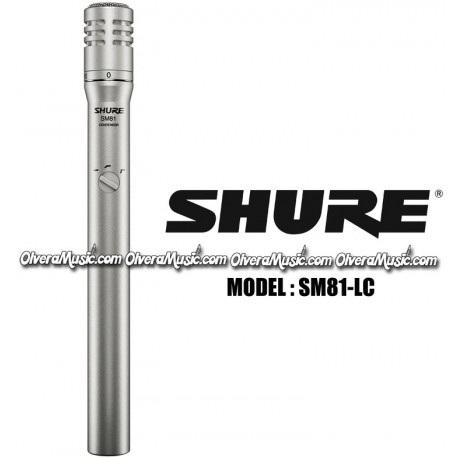 SHURE Instrument Microphone - Cardioid Condenser