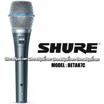 SHURE Cardioid Condenser Vocal Microphone
