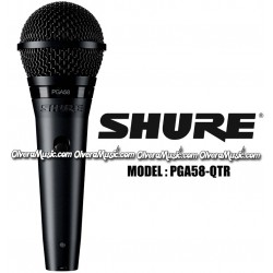 SHURE Micrófono Vocal Dinámico - Cable XLR-1/4"