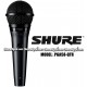 SHURE Dynamic Vocal Microphone - XLR-1/4" Cable