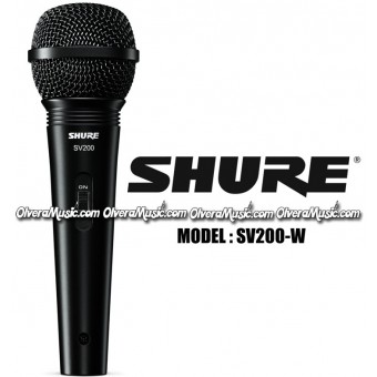 SHURE Micrófono Vocal Dinámico Cardioide c/Cable