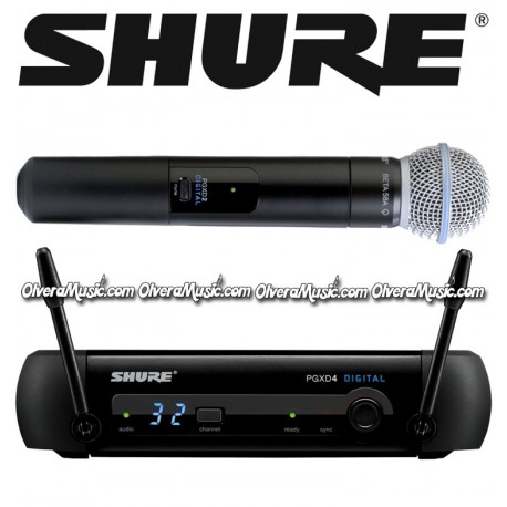 SHURE Vocal Digital Wireless Handheld System - BETA58 Vocal System