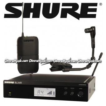 SHURE Rack Mount Wireless System - Instrument Microphone