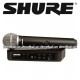SHURE Microfono Inalambrico de Mano - Sistema Vocal PG58 Digital