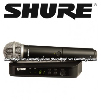SHURE Handheld Vocal Wireless System w/PG58 Capsule