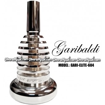 GARIBALDI Elite Jokoki Sousaphone/Tuba Mouthpiece Single-Cup - Silver Plate Finish
