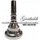 GARIBALDI Sousaphone/Tuba Single-Cup Mouthpiece - Silver Plate Finish