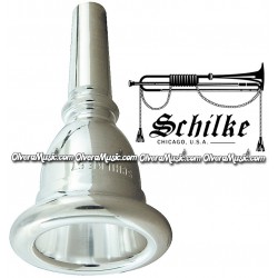 SCHILKE Standard Sousaphone/Tuba Mouthpiece - Silver Plated