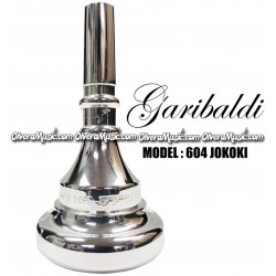 GARIBALDI "Jokoki" Sousaphone/Tuba Single-Cup Mouthpiece - Silver Plate Finish
