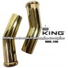 KING Sousaphone/Tuba Bits (Set of 2) - Lacquer Finish