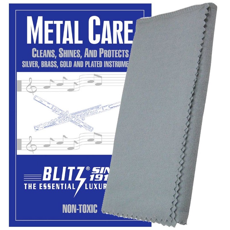 Blitz Metal Care Instrument Polishing Cloth