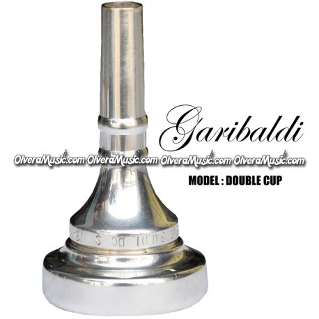 GARIBALDI Double-Cup Trombone Mouthpiece - Olvera Music