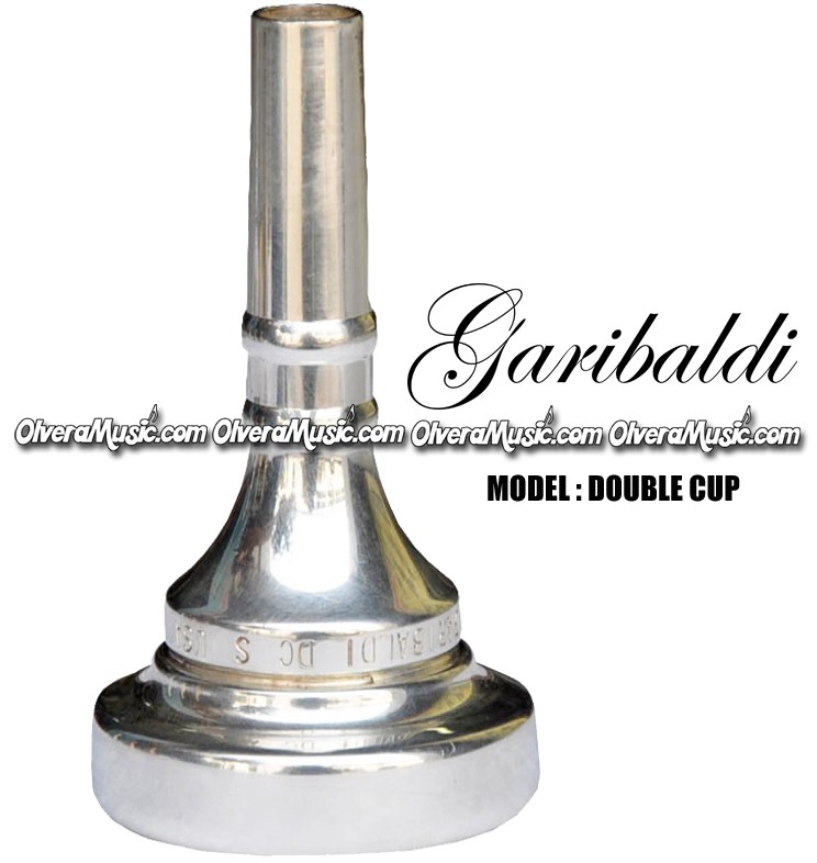 GARIBALDI Double-Cup Trombone Mouthpiece - Olvera Music