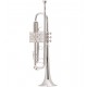 BACH "Stradivarius" Standard Professional Bb Trumpet - Silver Plate Finish