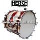 HERCH Bass Drum 20x24 Scorpion Design - Red